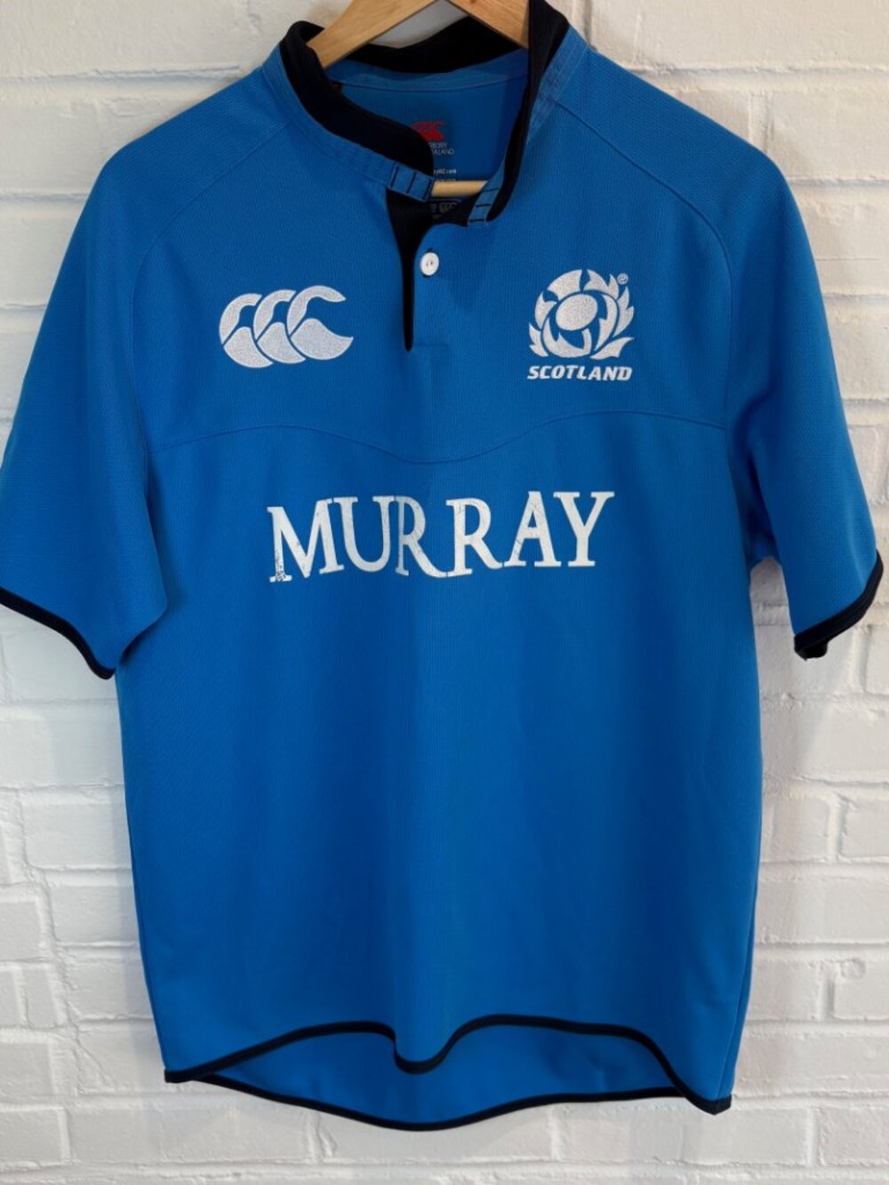 Vintage Canterbury Scotland National Team 2009 Rugby Union Jersey Men's Large